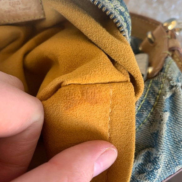 Authentic Louis Vuitton Denim Baggy PM shoulder bag - Picture 14 of 14